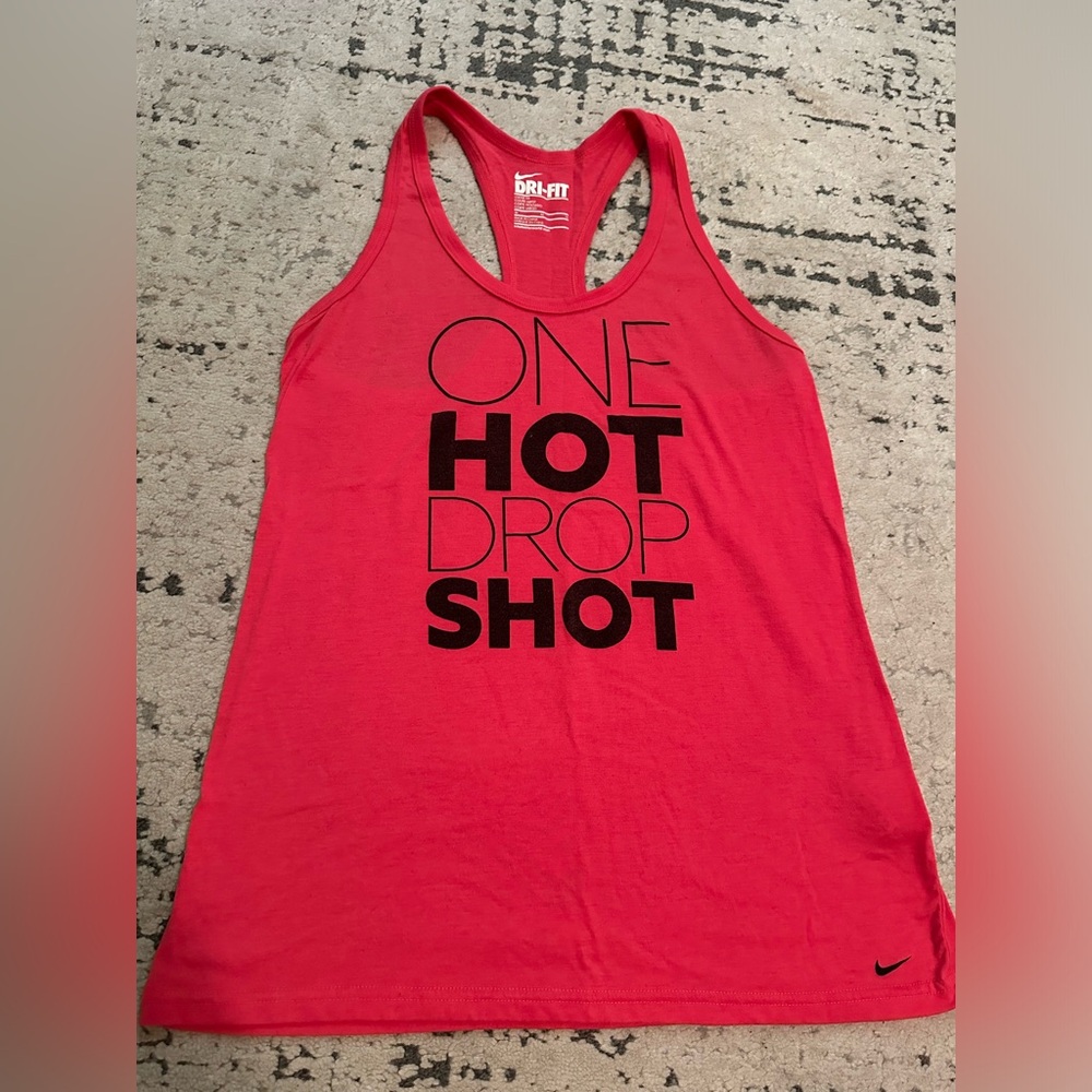 Womens nike dri-fit razor back tank